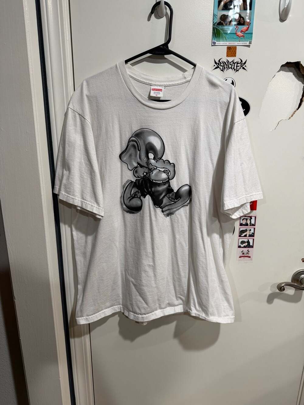 Supreme Elephant Tee White FW22